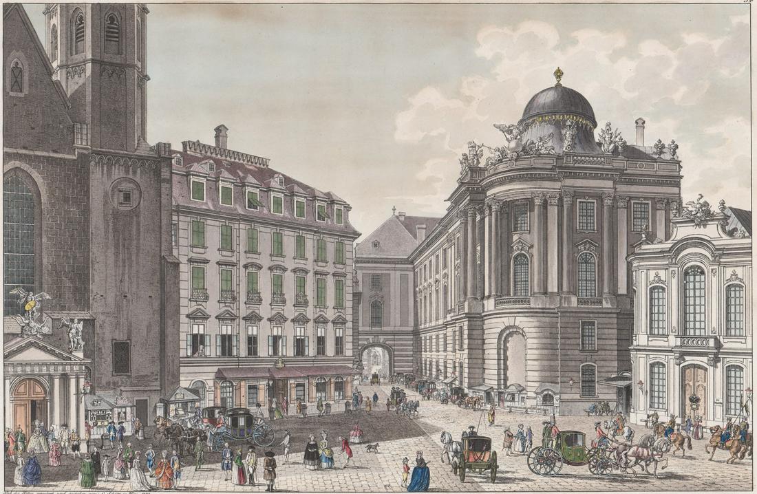 18th Century Engraving France [Buildings] (1 of 4)