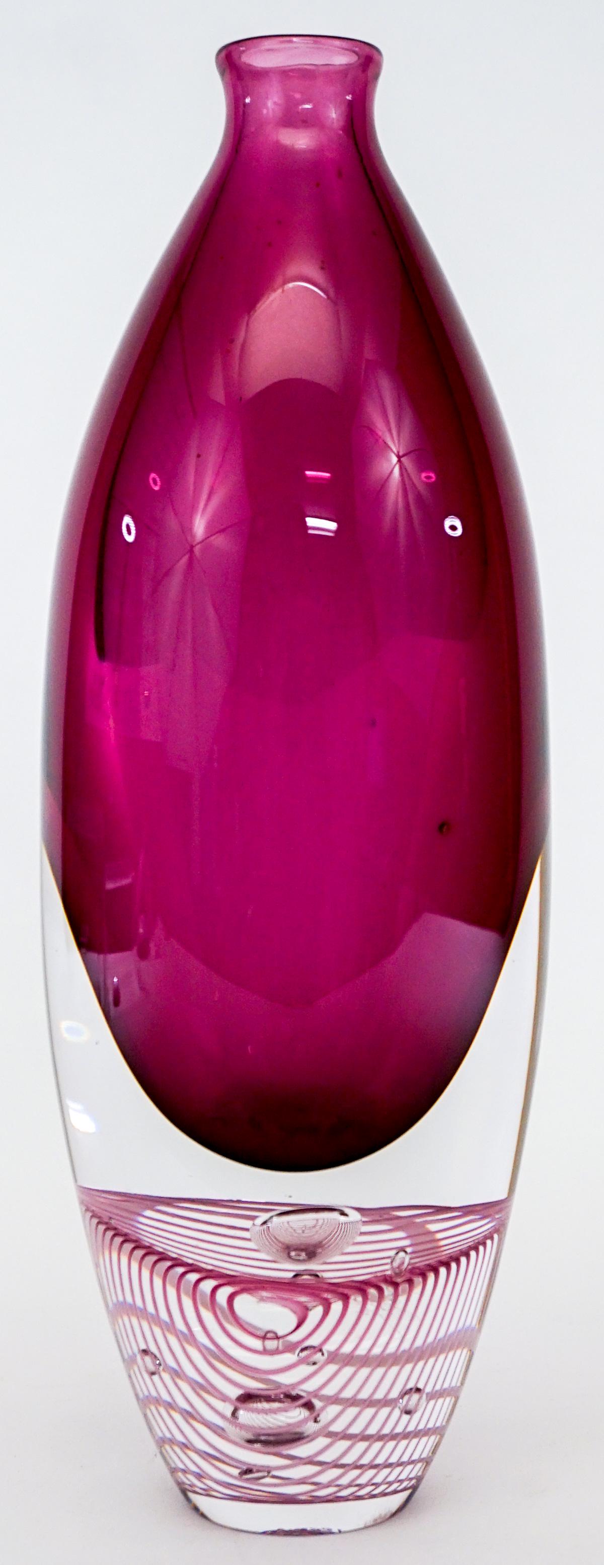 Gary Bolt Large Signed Art Glass Vase (1 of 7)