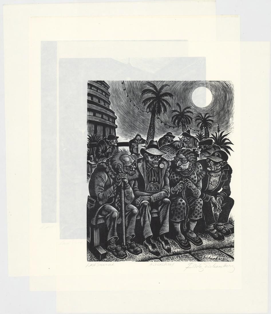 Fritz Eichenberg (3) Signed AP Wood Engravings (1 of 7)