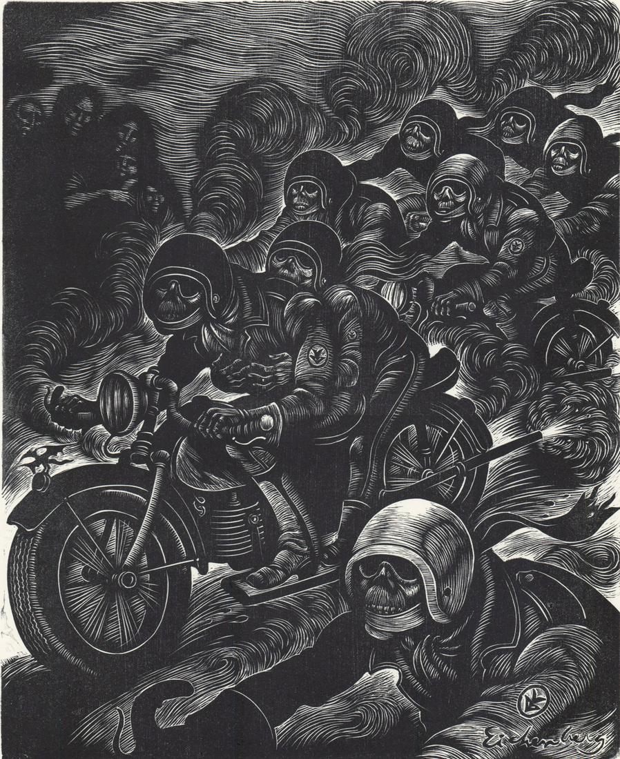 Fritz Eichenberg Signed Artist Proof Engraving (1 of 5)
