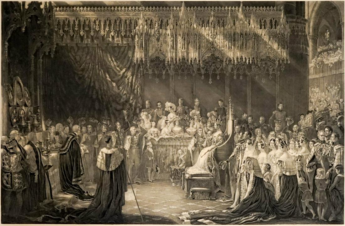 Queen Victoria 19th Century Large Engraving (1 of 6)
