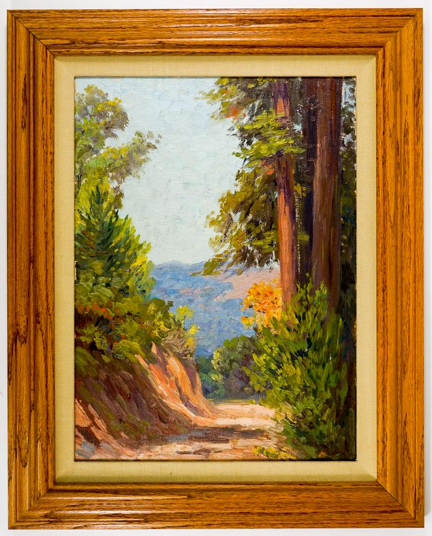 Frederick Kress Oil on Canvas [Big Sur] (1 of 5)