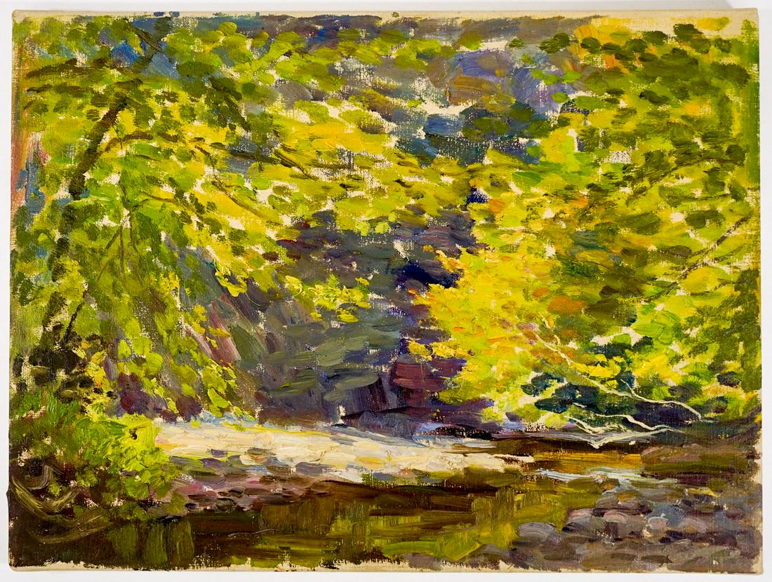 Frederick B. Kress Oil on Canvas (1 of 3)