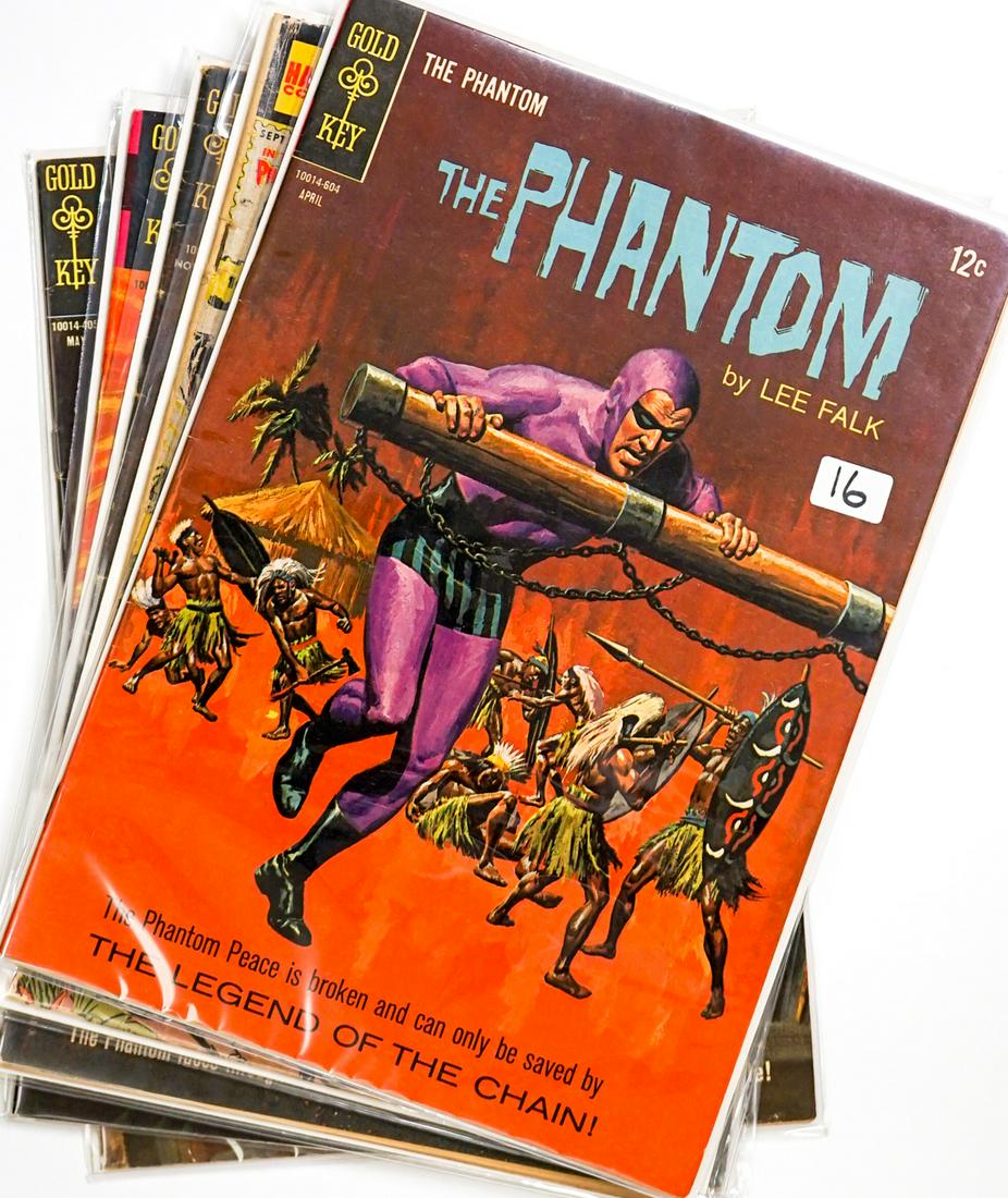 The Phantom Vintage Comic Books (5) (1 of 6)
