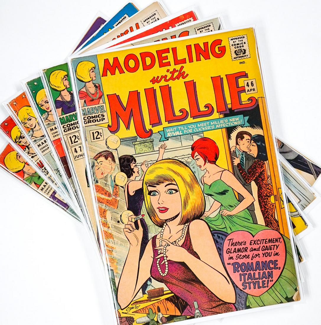 Millie The Model Vintage Comic Books (6) (1 of 7)