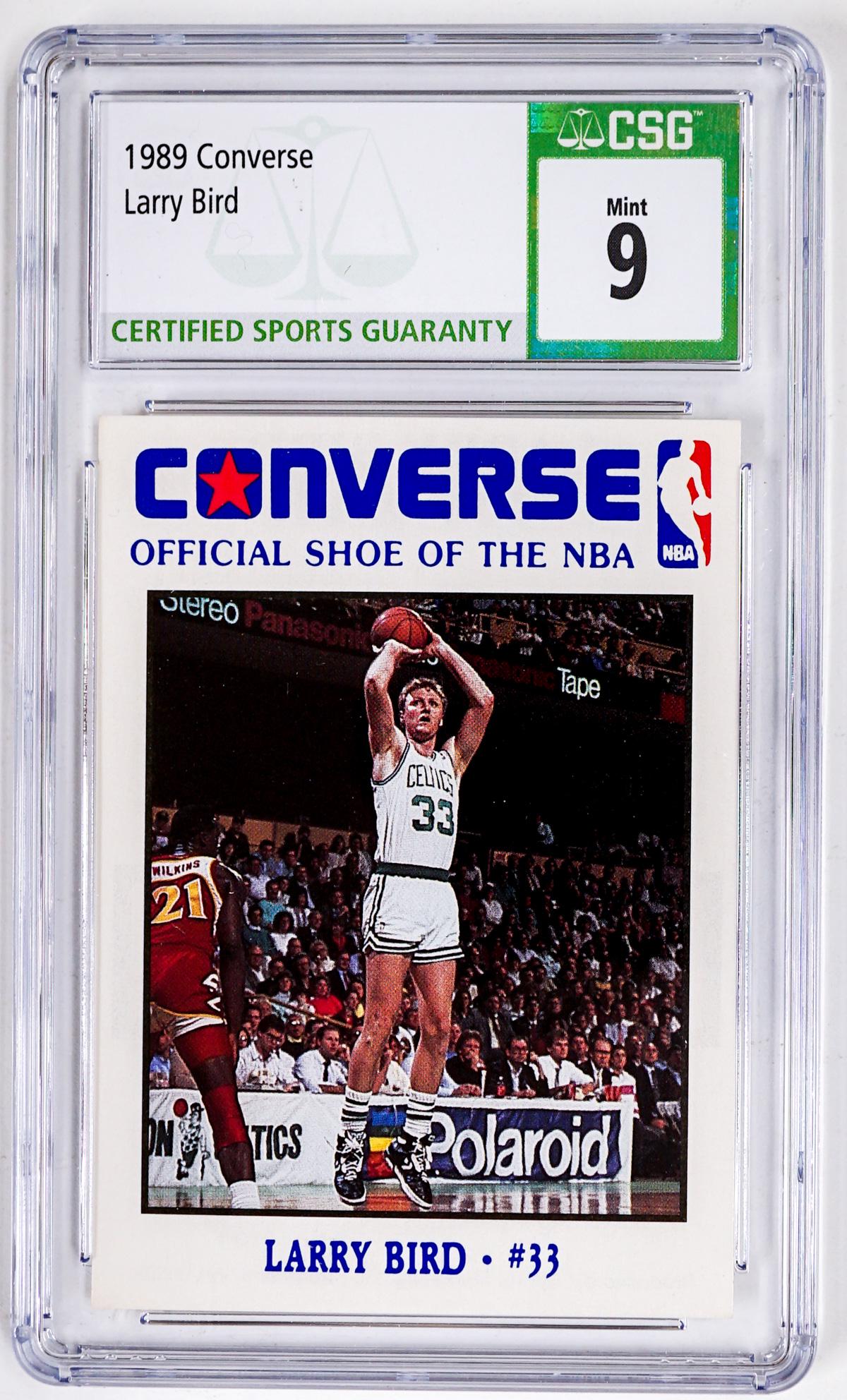Larry Bird 1989 Converse CSG MINT 9 (1 of 2)