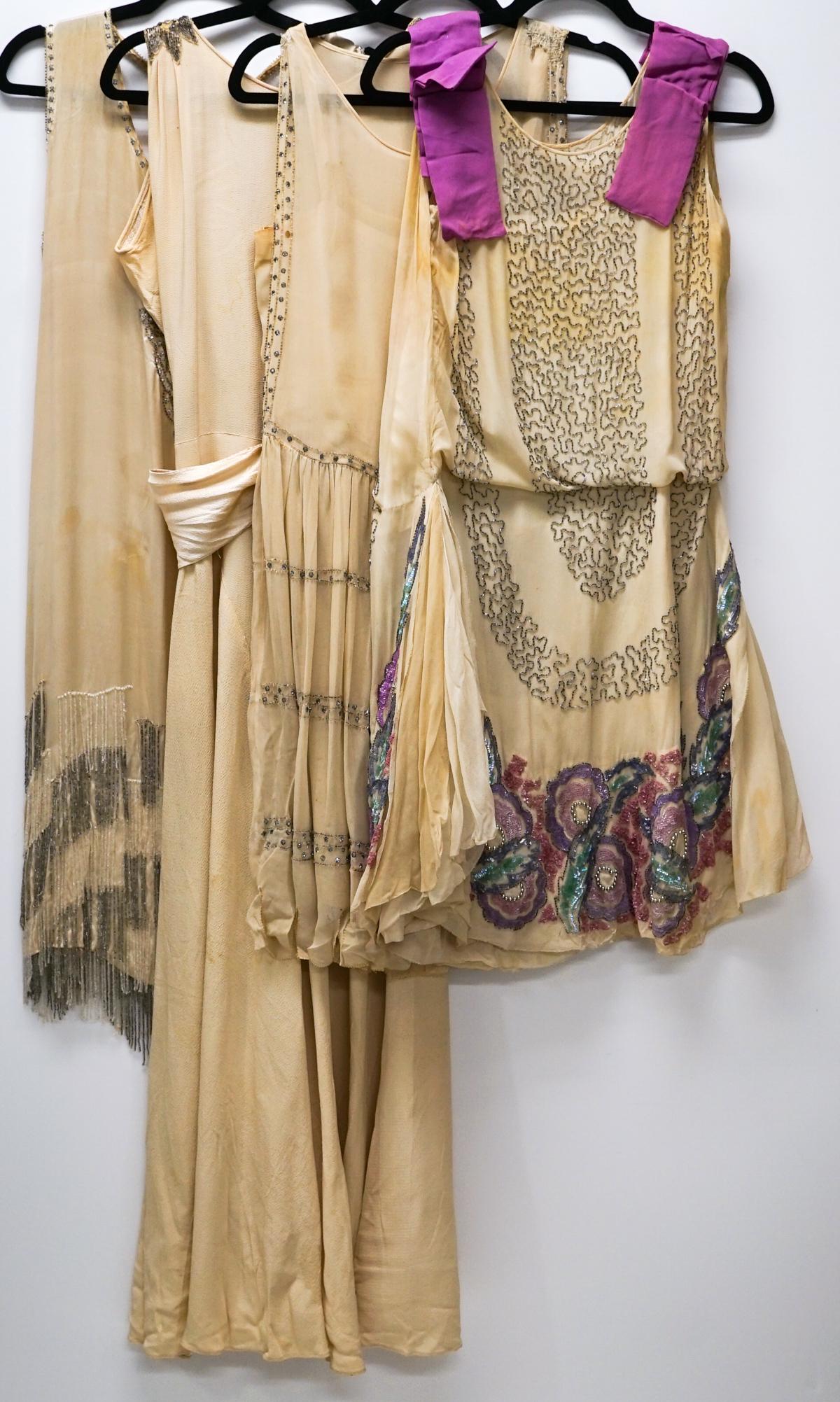 Vintage (4) Beaded / Rhinestone Dresses (1 of 20)