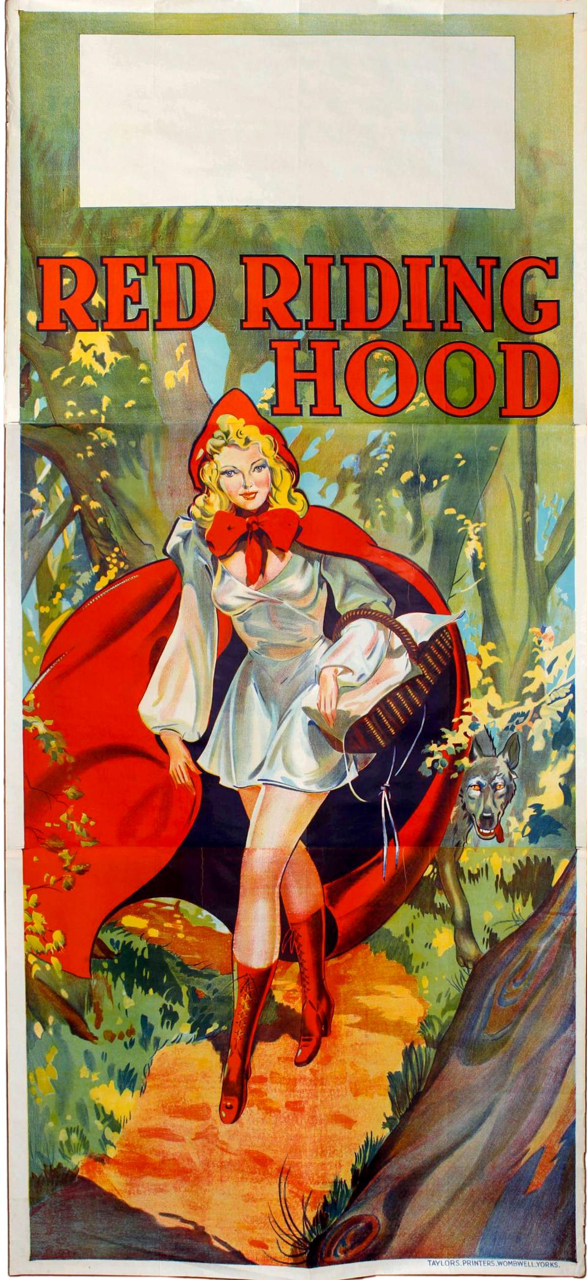 Pantomime Theatre - Red Riding Hood Taylors Print (1 of 1)