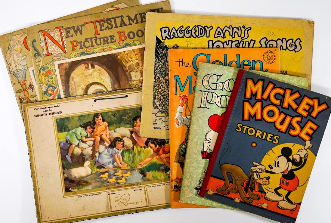 Vintage (8) Children's Books and More (1 of 18)