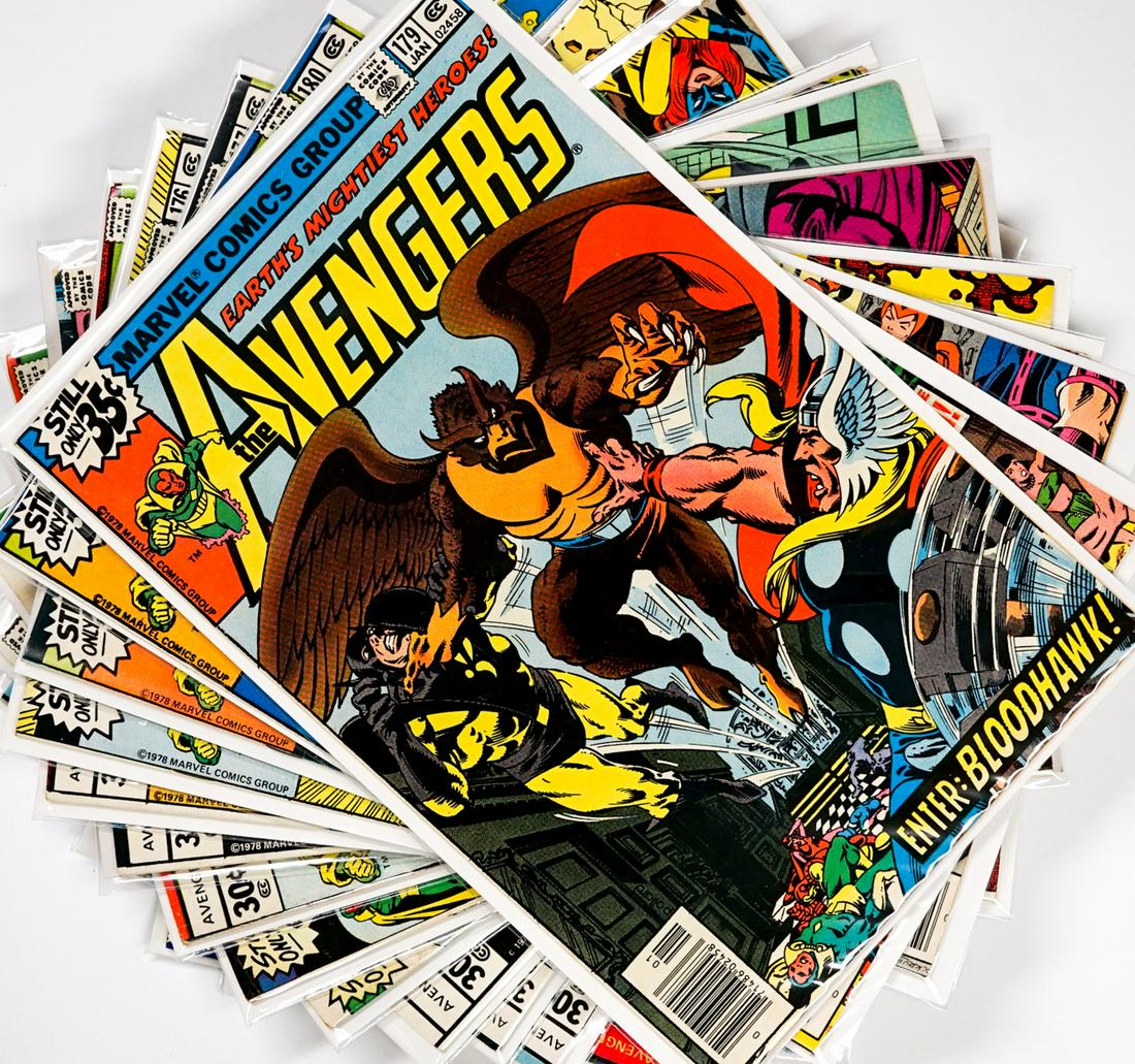 (15) Avengers Vintage Comic Books (1 of 16)