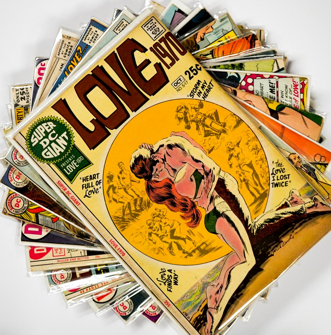 (15) DC Romance Vintage Comic Books (1 of 16)