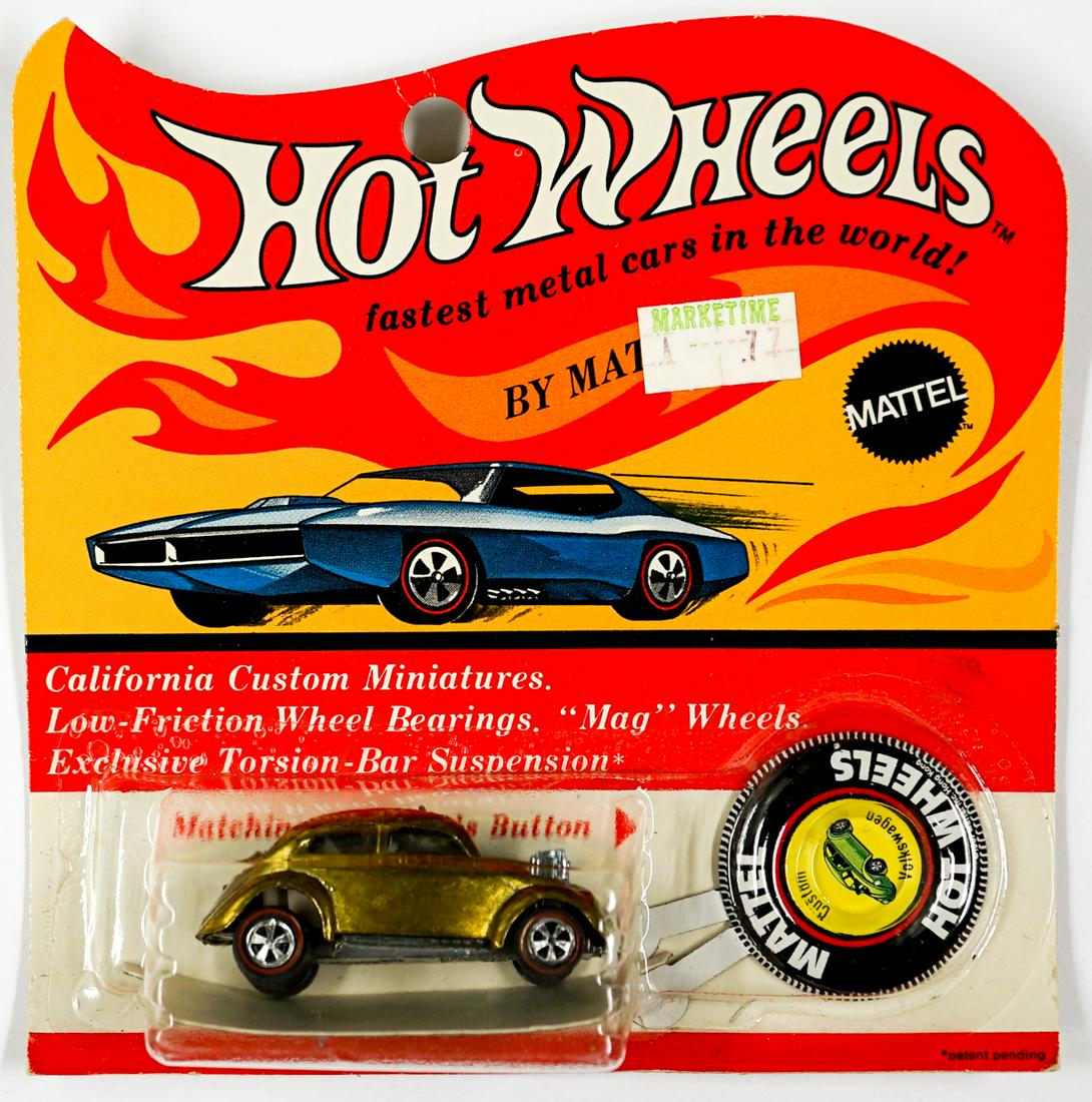 Hot Wheels Redline Custom Volkswagen on Blister (1 of 4)
