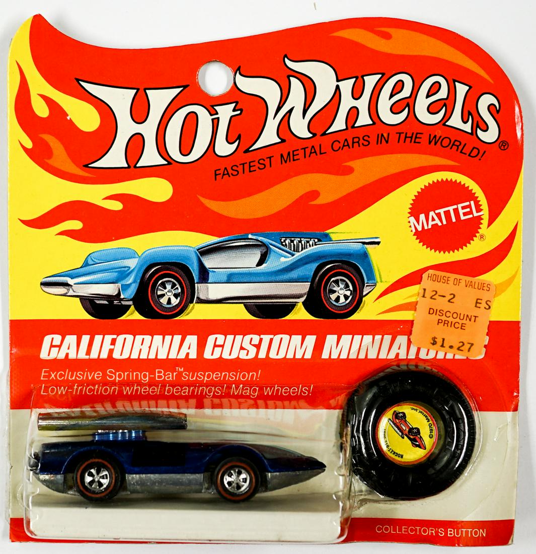 Hot Wheels Redline Rocket-Bye-Baby on Blister (1 of 4)