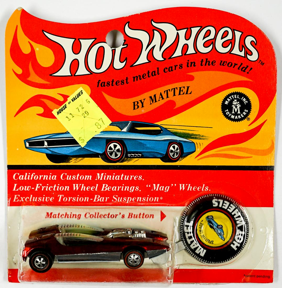 Hot Wheels Redline Splittin' Image on Blister (1 of 4)