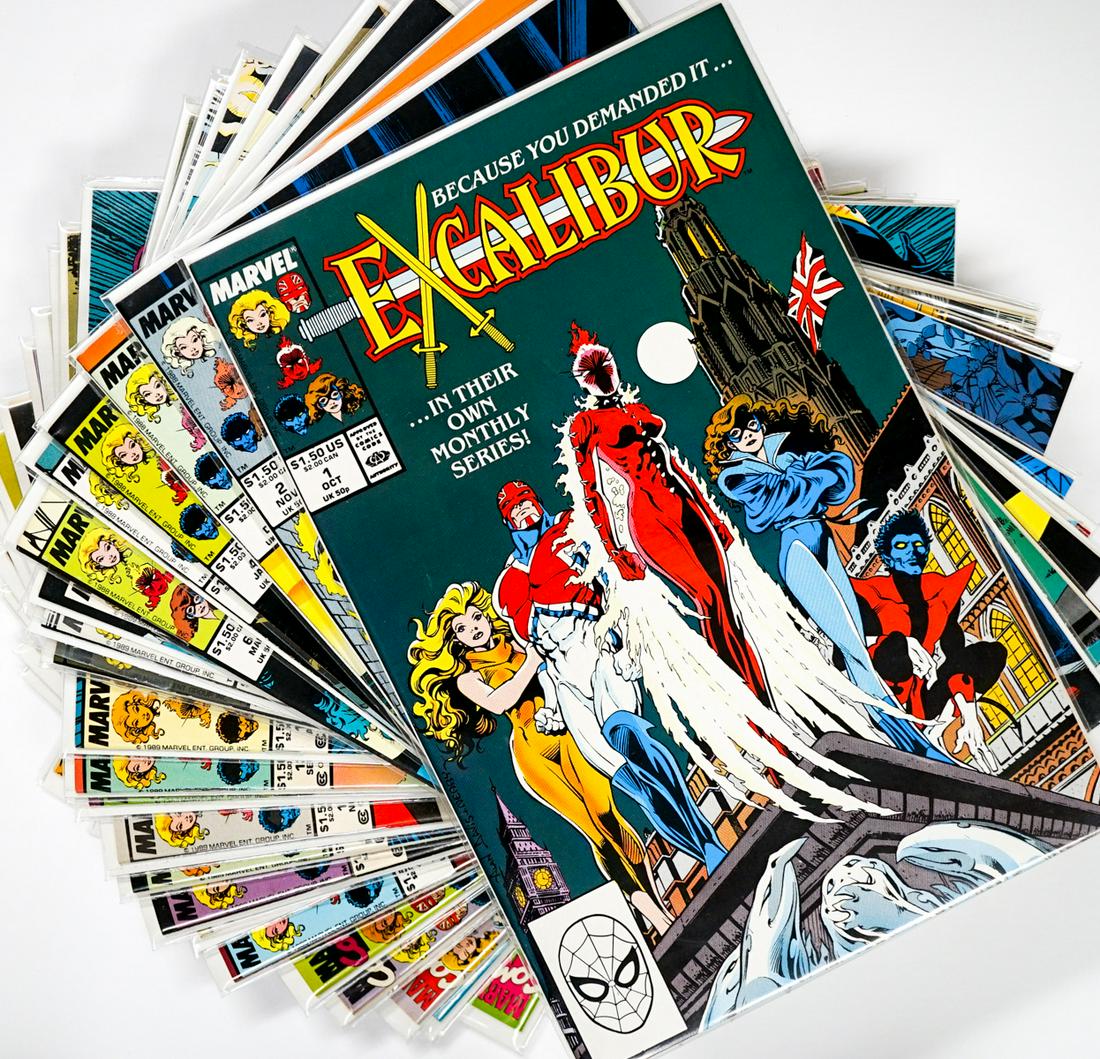 (25) Excalibur Vintage Comic Books (1 of 14)