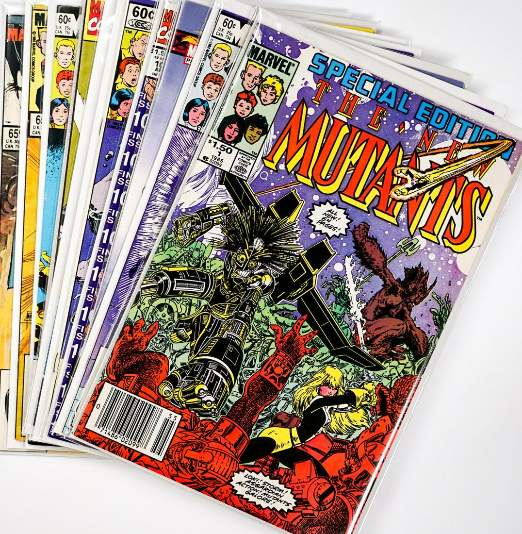 (10) The New Mutants Comic Books (1 of 11)