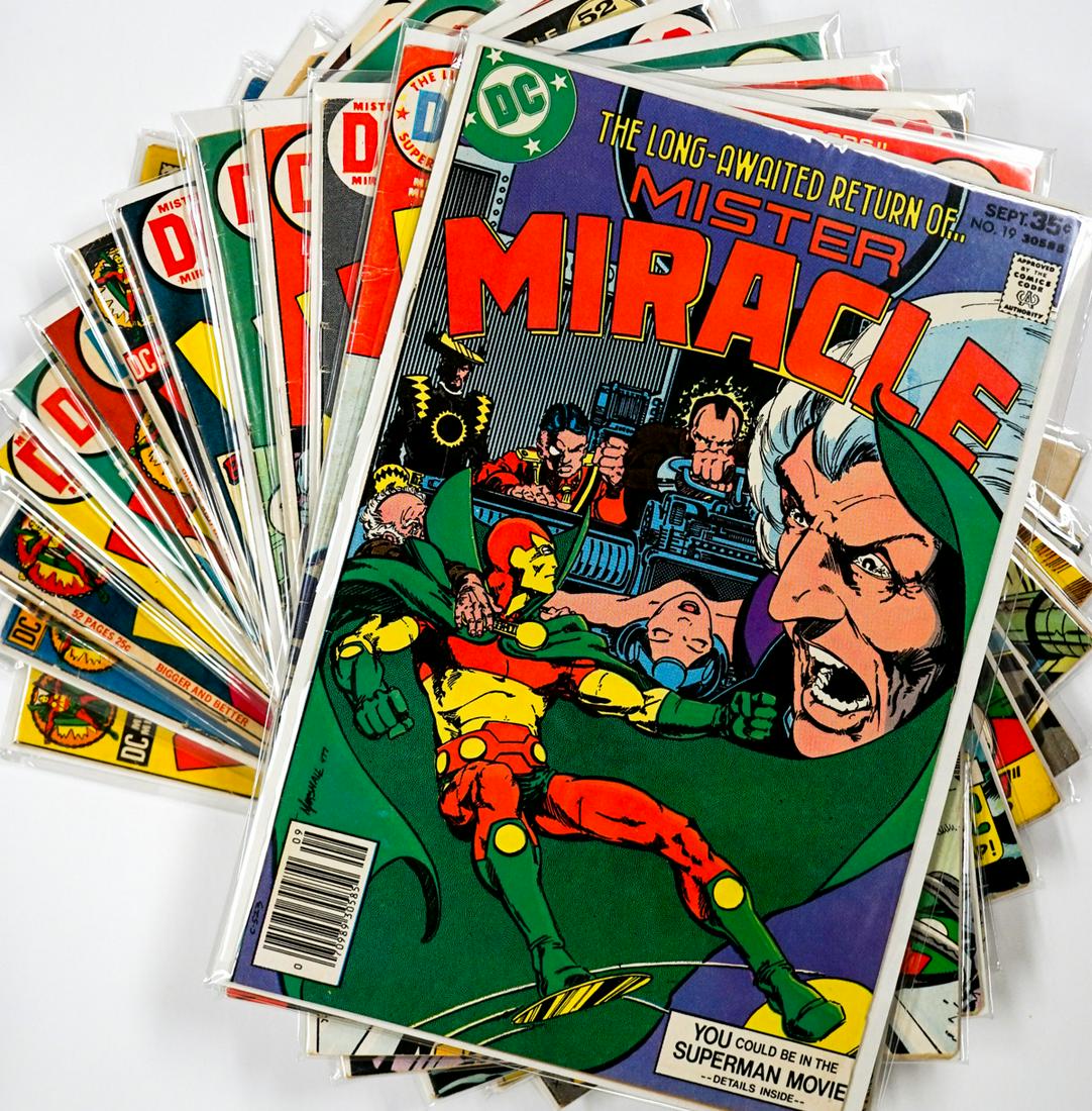(13) Mister Miracle Vintage Comic Books (1 of 14)