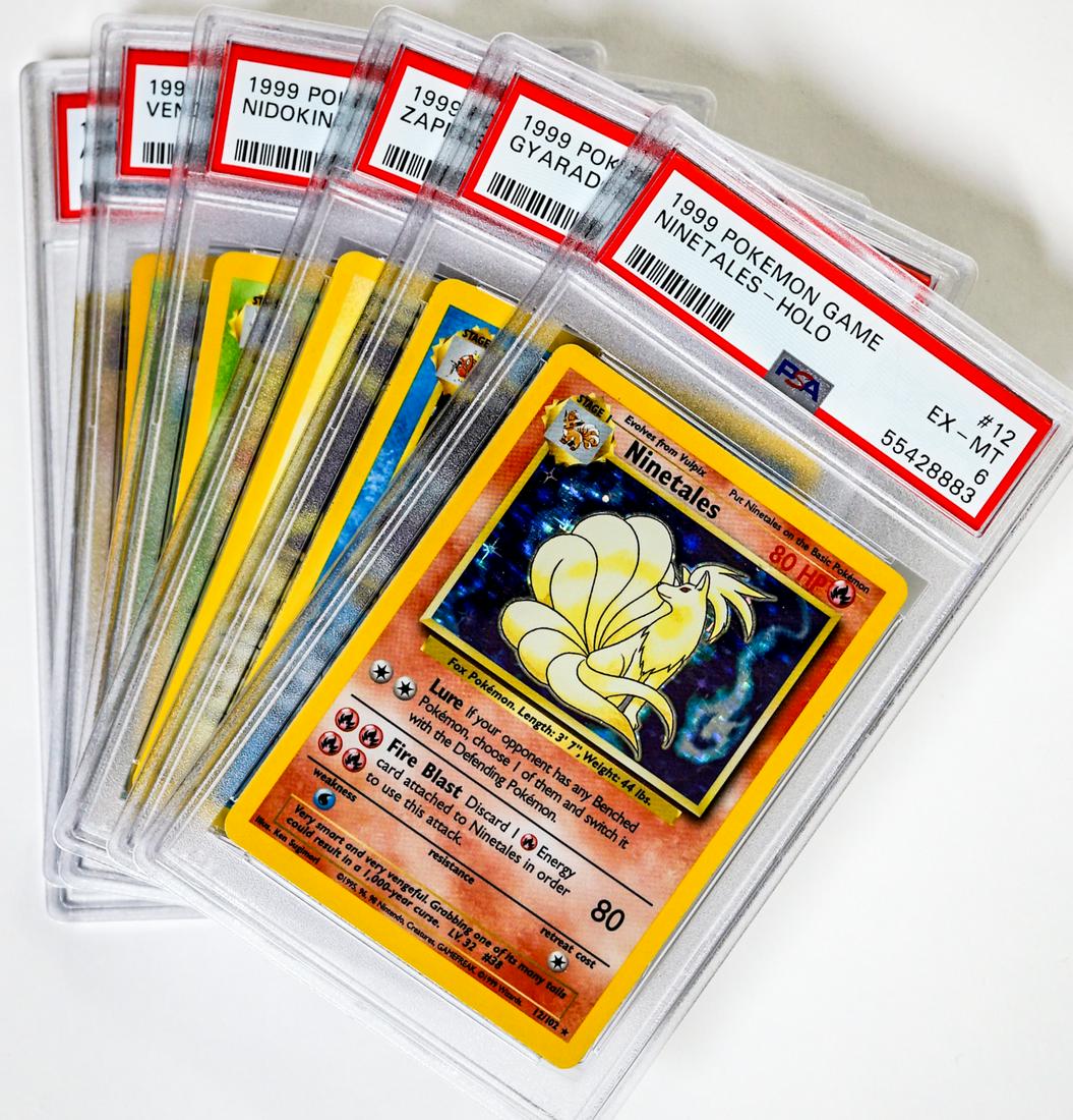 (6) Pokemon PSA Graded Cards (1 of 5)