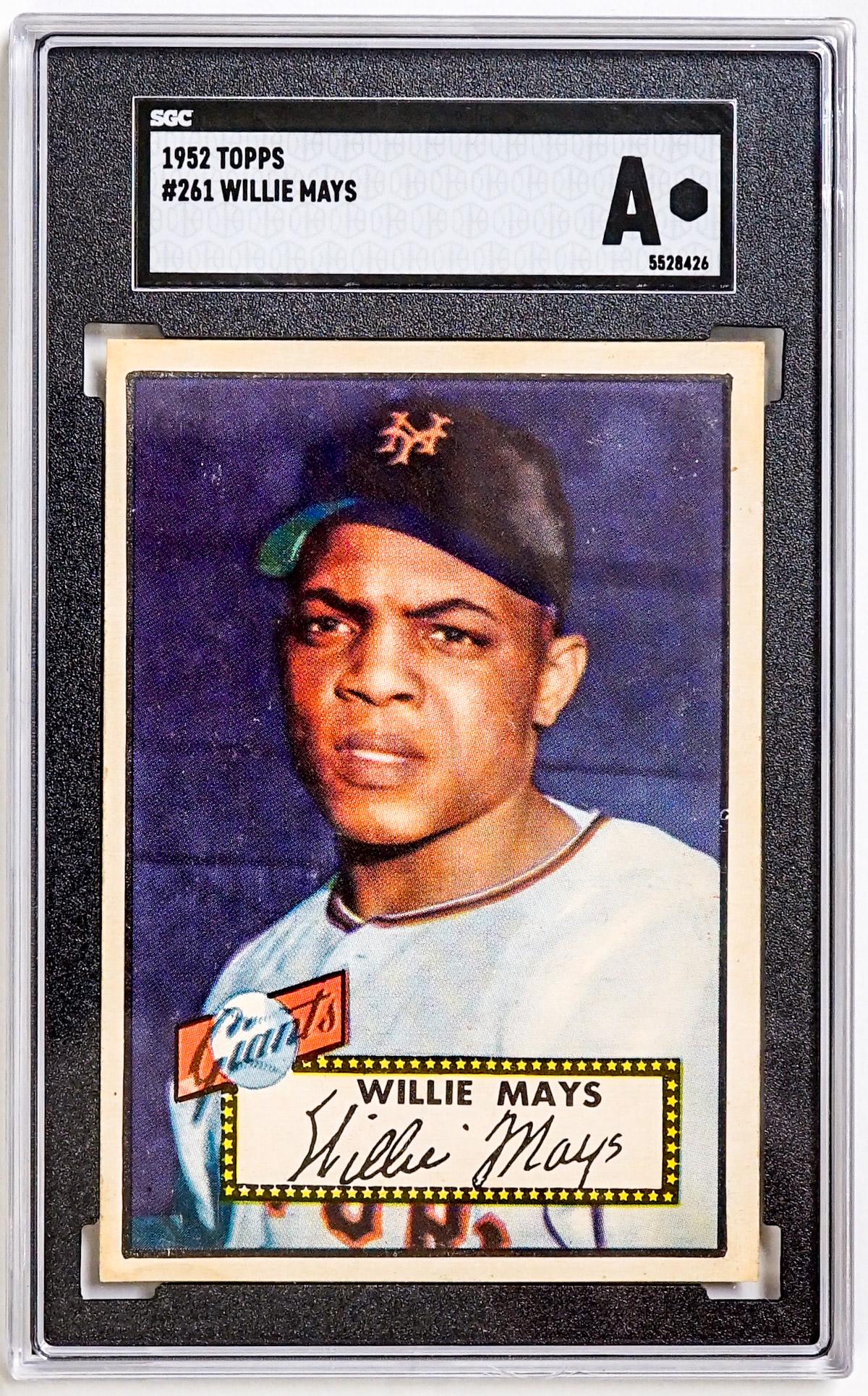 1952 Topps Willie Mays #261 SGC A (1 of 2)