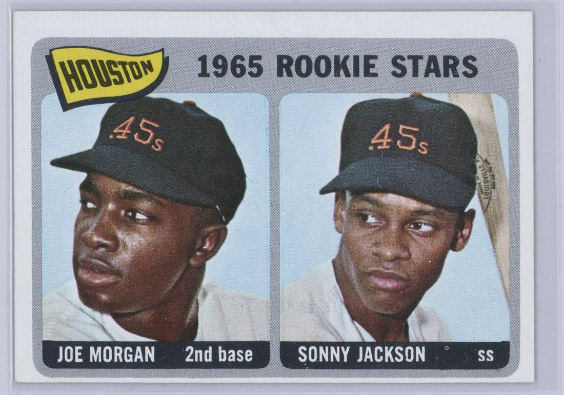 1965 Topps Joe Morgan Rookie Card EX-MT (1 of 2)