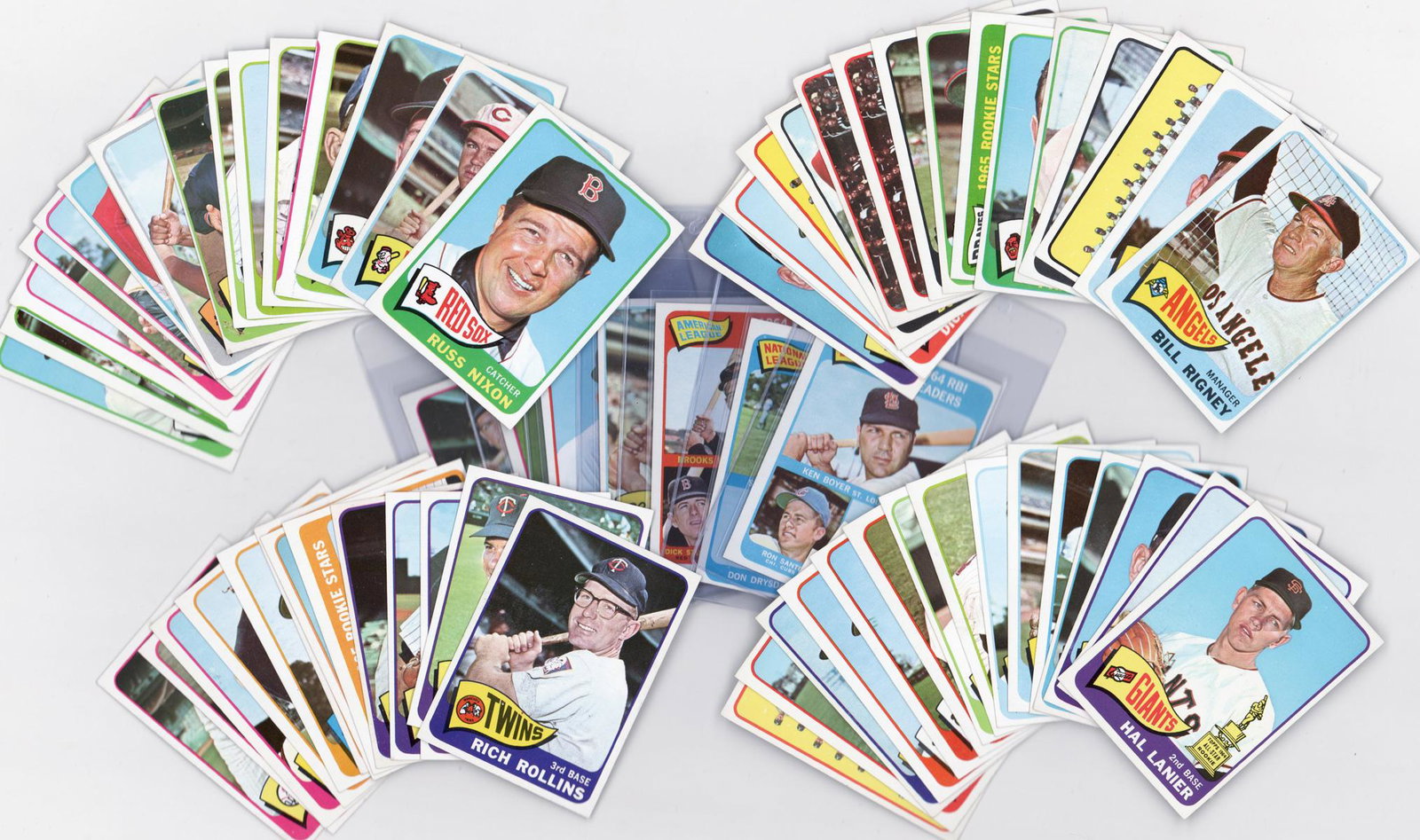 Approximately (50) 1965 Topps Baseball Cards EX-MT (1 of 3)
