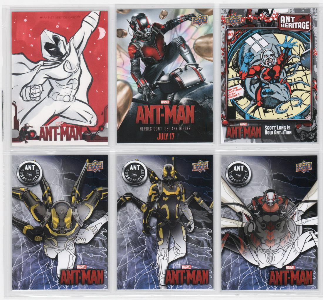 Ant-Man Cards with 1/1 Artist Sketch Card (1 of 2)