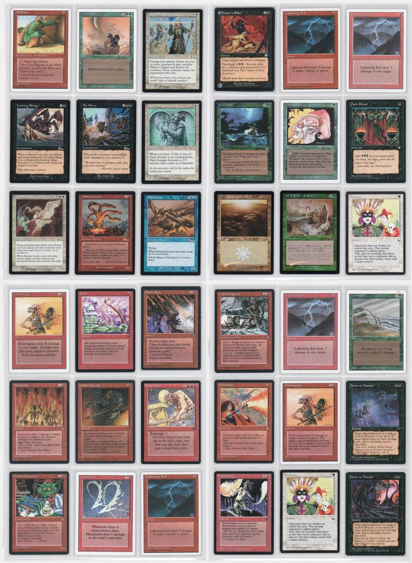 (36) 1990's Magic The Gathering Cards. NM-MT/MT (1 of 9)