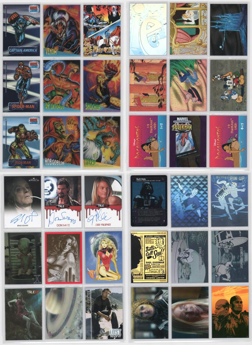(36) Non-Sports Chase Cards. NM-MT/MT: (36) Non-Sports Chase Cards. NM-MT/MT. If lot is absent of a condition report one may be requested via email. Condition report is provided as an opinion only and is no guarantee as condition can be su