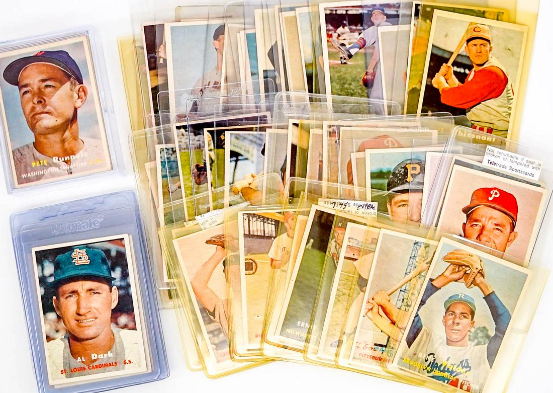 (86) 1957 Topps Mid & High Grade Baseball Cards (1 of 3)