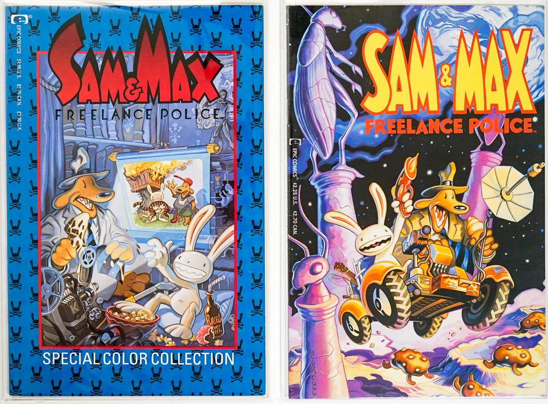 Sam and Max Comic Books (2) NM-MT/MT (1 of 3)