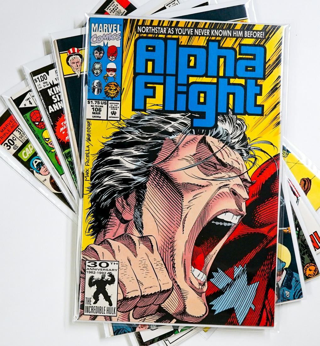 Five Vintage Comic Books (1 of 6)