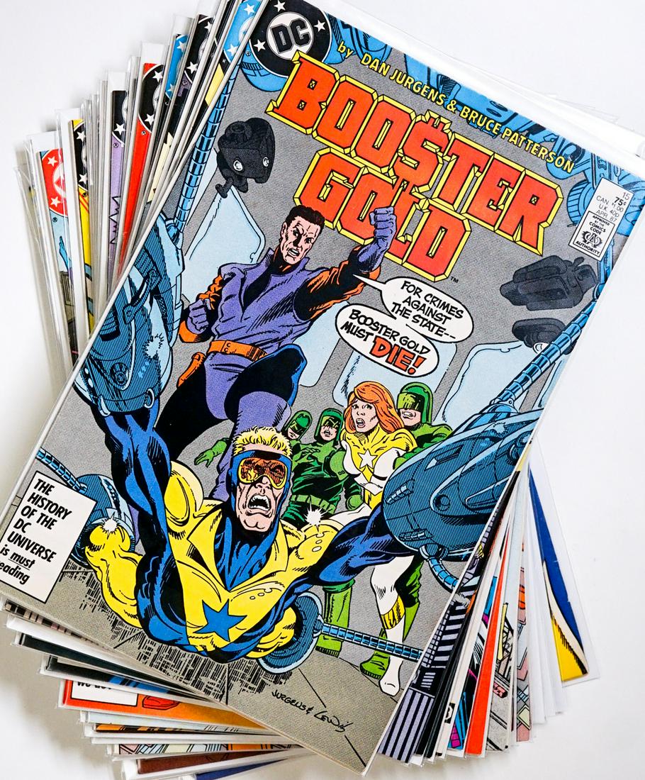 Booster Gold Vintage Comic Books (17) NM-MT/MT (1 of 18)