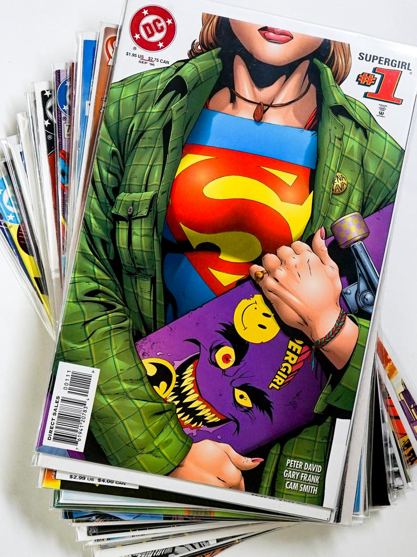 Superman, Supergirl Comic Books (16) MINT UNREAD (1 of 17)