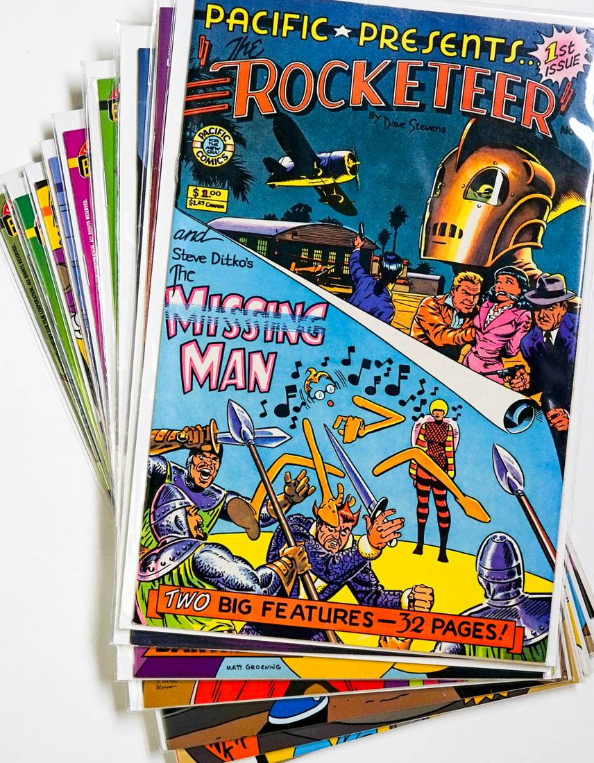 Simpsons, Rocketeer Comic Books (9) (1 of 10)