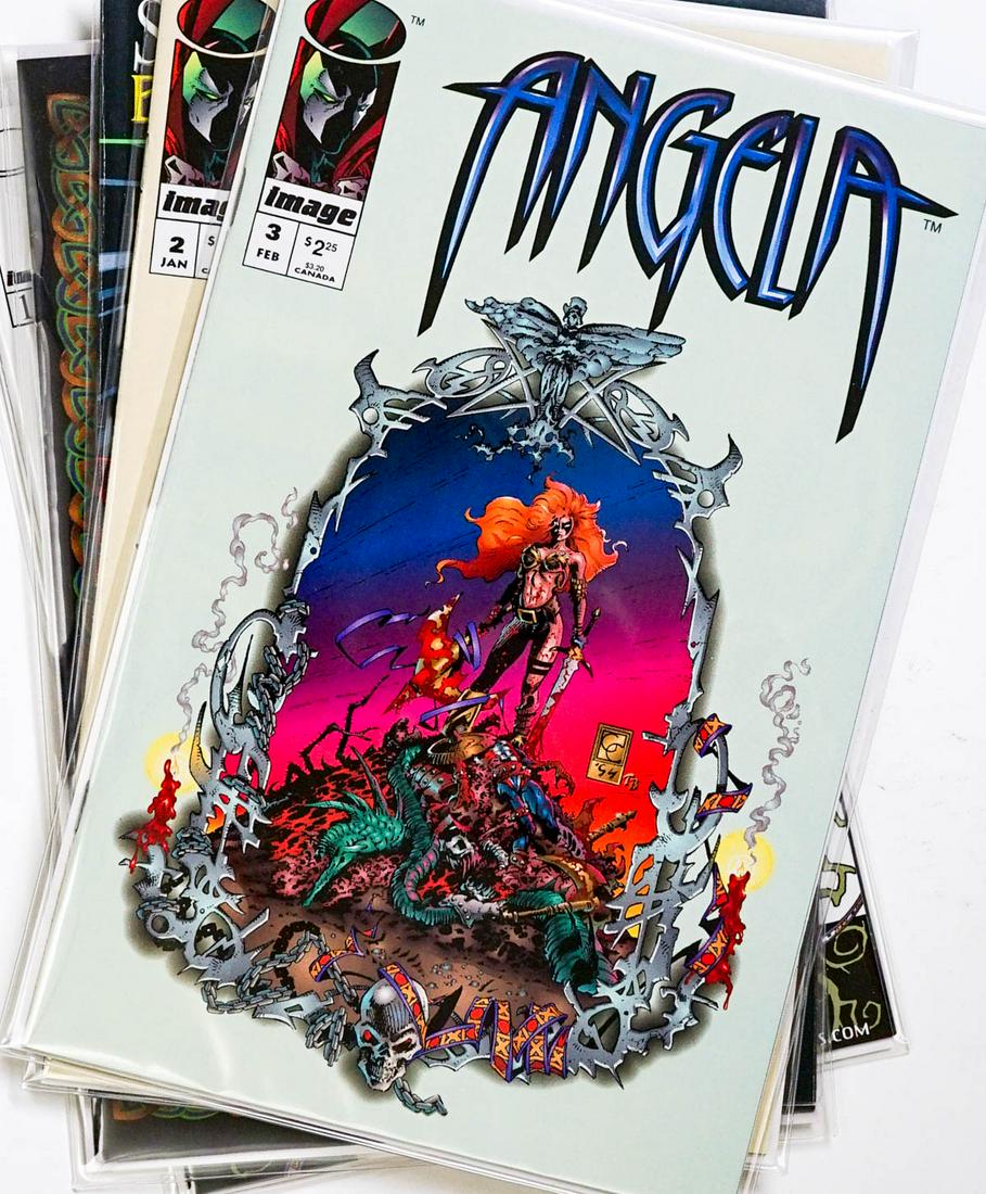 Angela, Aria, Spawn Comic Books (5) MINT UNREAD (1 of 6)
