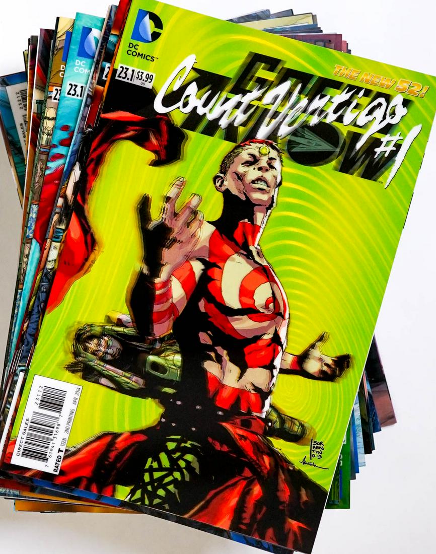 New 52 Lenticluar Covers (53) MINT UNREAD (1 of 8)