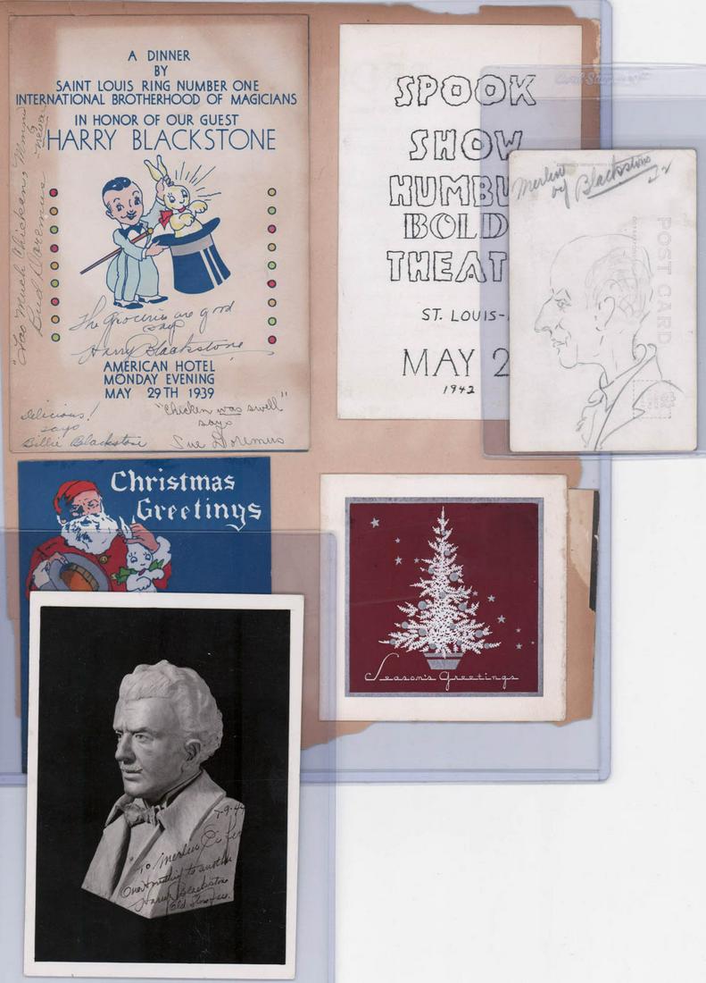 Harry Blackstone Signed Items (3) (1 of 7)