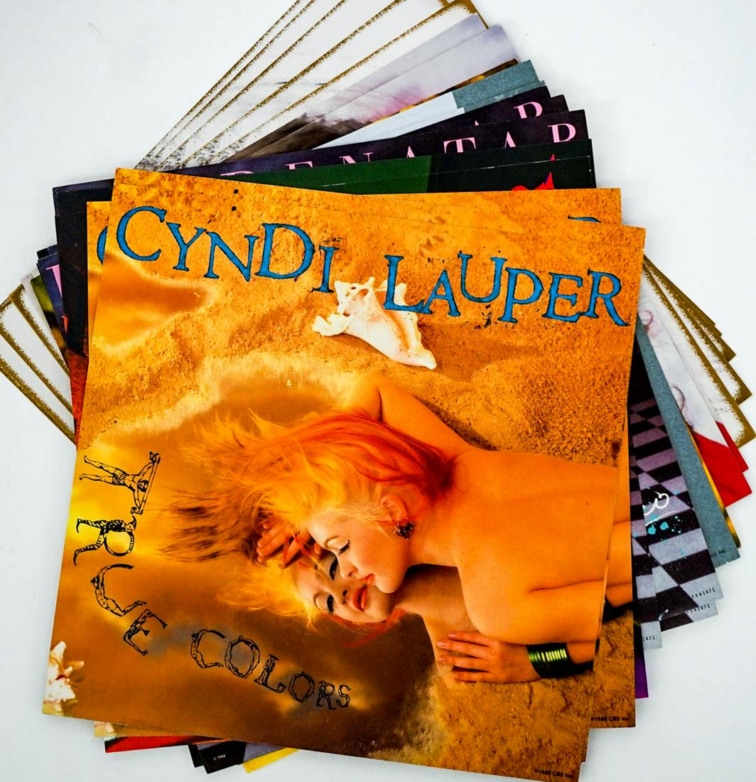 POP (26) Record Store Promo Posters [Lauper] (1 of 15)