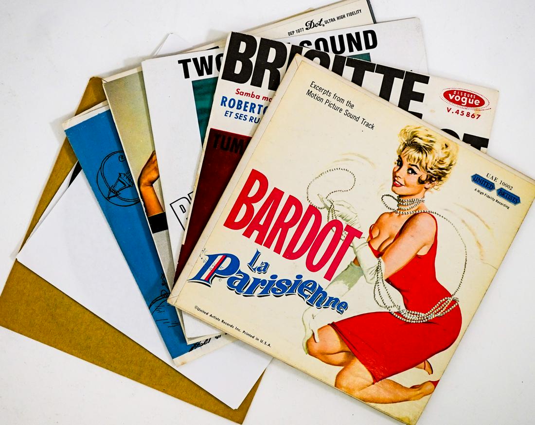 Brigitte Bardot (7) 7 Inch Records (1 of 7)