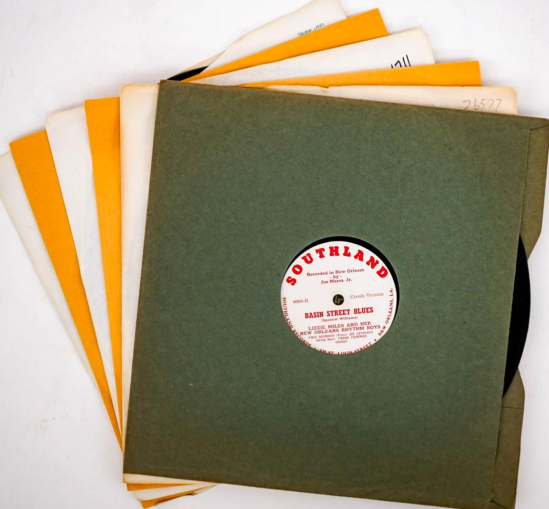 Jazz / Blues (6) 10 INCH 78's [Lizzie Miles] (1 of 13)
