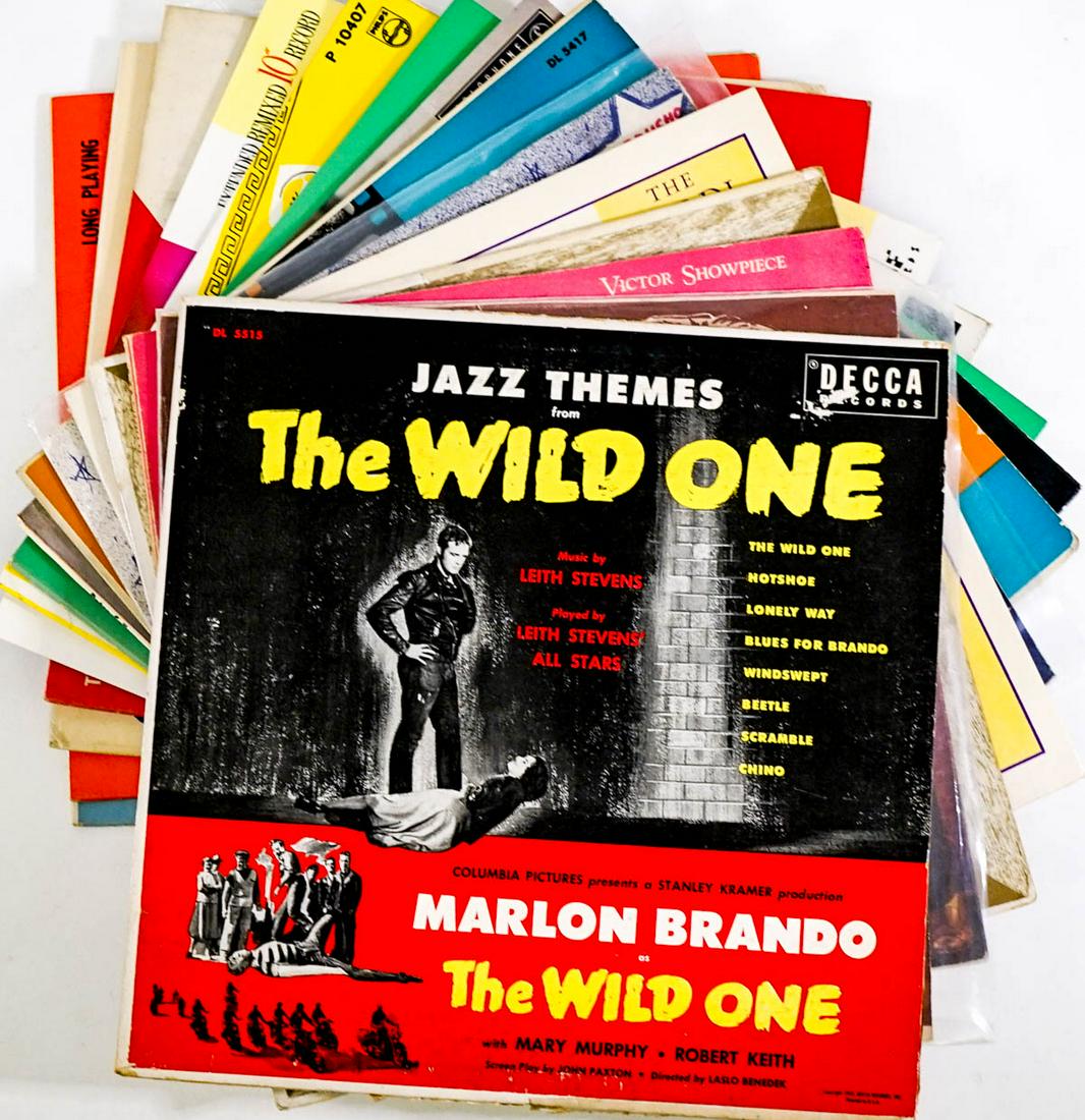 Vintage 10 IN Records with Jackets [Jame Dean] (1 of 18)