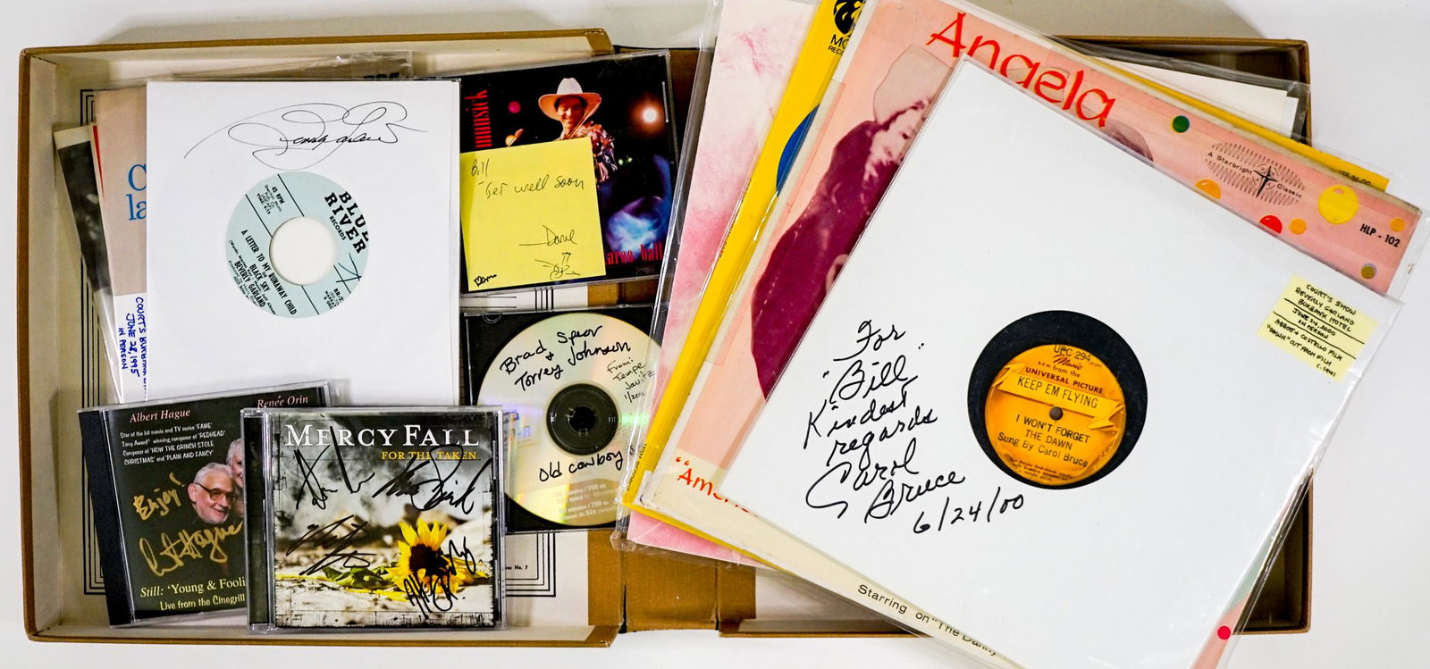 Records / CD's (12) Signed [Grace Lee Whitney] (1 of 20)