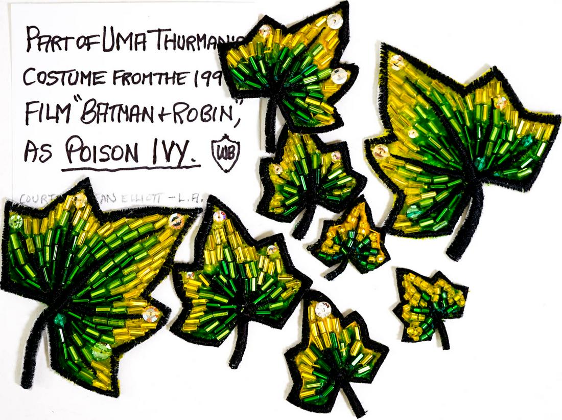 Part of Uma Thurman's Poison Ivy Costume (1 of 4)