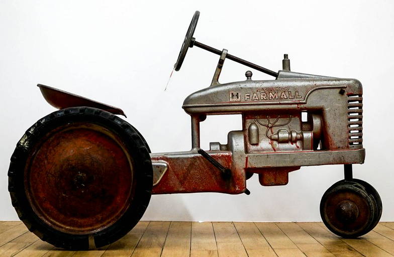 Vintage Eska Mccormick Farmall Pedal Tractor