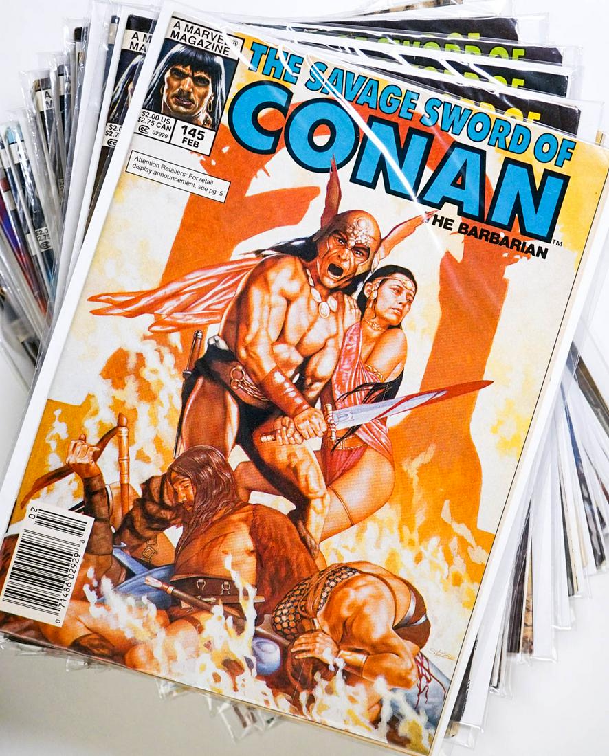 Savage Sword of Conan Marvel Magazines (21) (1 of 12)