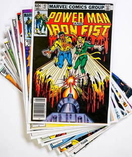 Power Man and Iron Fist Vintage Comic Books (11): Power Man and Iron Fist Vintage Comic Books (11). Mixed condition, If lot is absent of a condition report one may be requested via email. Condition report is provided as an opinion only and is no guar