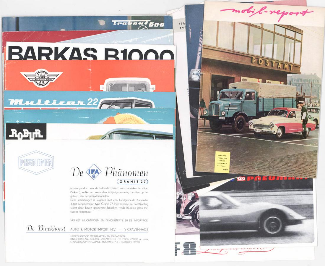 German Vintage Truck & Auto Brochures (18) (1 of 18)