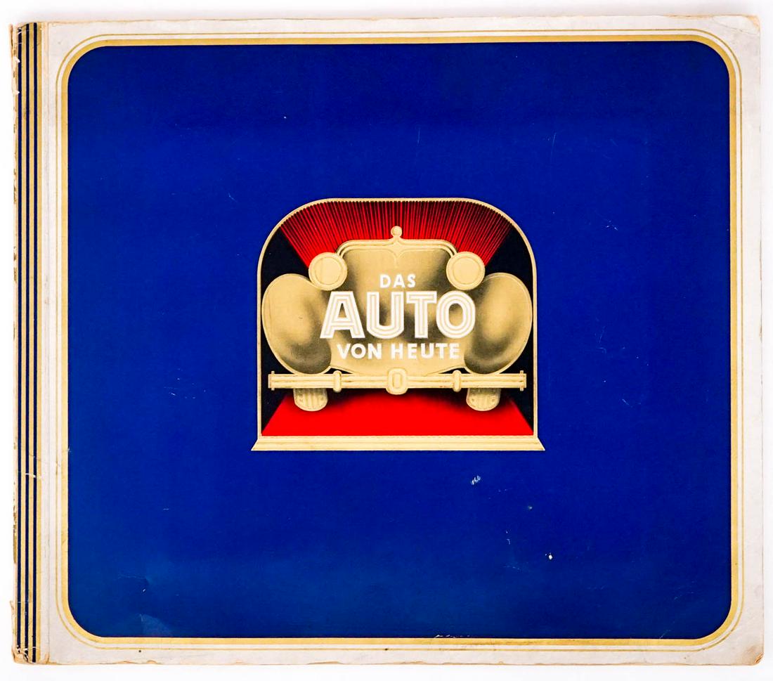 German Das Auto Von Heute Cigarette Card Set (1 of 12)
