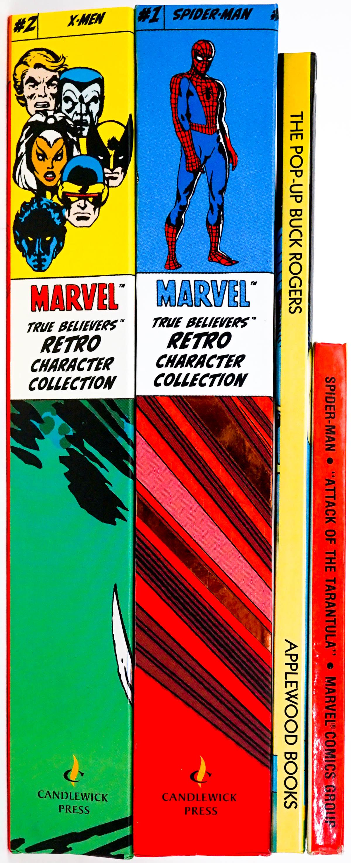 Spider-Man; X-Men; Buck Rogers Pop-Up Books (1 of 11)