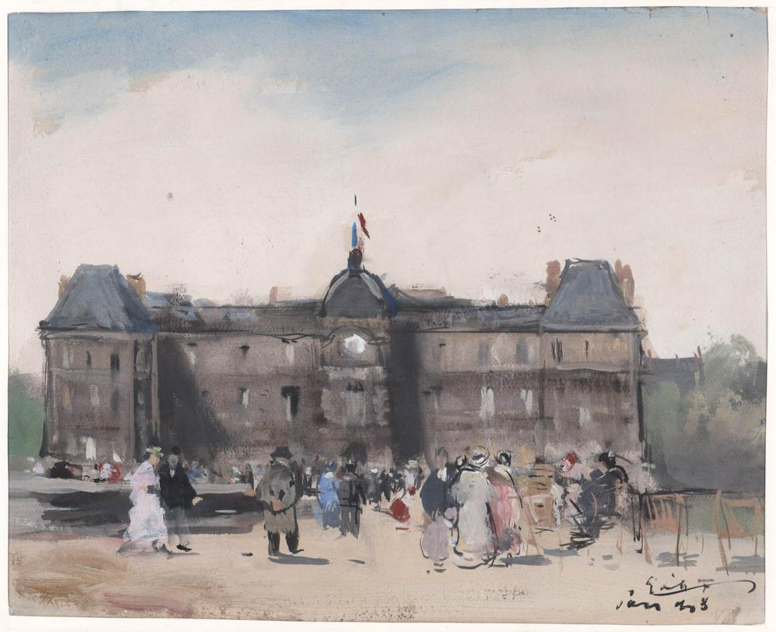 Francois Gall (1912 - 1987) Mixed Media on Paper (1 of 4)